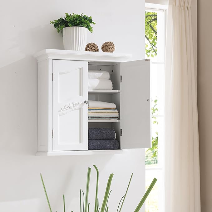 Teamson Home Versailles 22" x 24" Bathroom Wall Cabinet by TeamsonHome