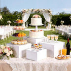6 Pcs Buffet Risers, Display Stand Shelf - Image 6