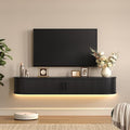 55" Floating TV Stand with Power Outlet by ONBRILL