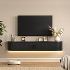 55" Floating TV Stand with Power Outlet by ONBRILL