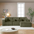 110" Cloud Sectional Couch, Modular Sectional Sofa by HANXIN