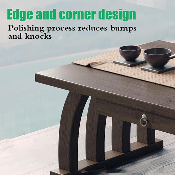 Portable Japanese Floor Table - Image 3