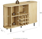 ONBRILL 55" Wine Bar Cabinet - Image 2