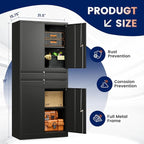 Yizosh Metal Garage Storage Cabinet - Image 3