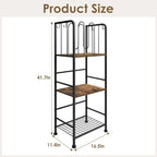 Towel Racks for Bathroom 3-Tier M-Shaped Detachable Dividers, Durable Metal - Image 7