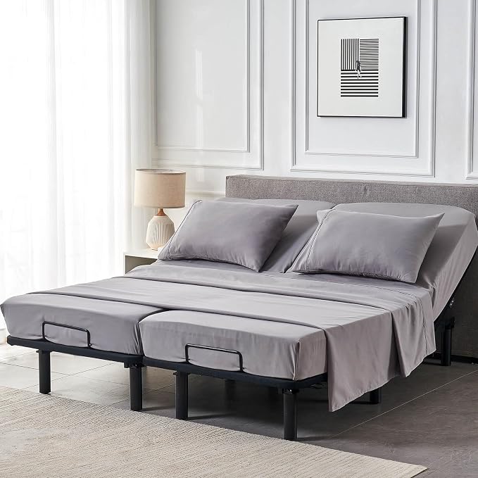Kingnex Split California King Sheets Set - Image 4