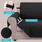 U-NICE HOME Reversible 23''Recliner Small Chair Cover, Pet Friendly, Elastic - Image 3