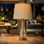 OYEARS 23" USB A+C Table Lamps for Bedroom Living Room Modern Bedside Lamps - Image 8
