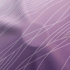 Purple and Greyish White Ombre Blackout Curtains - Image 8