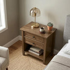 SIMPLIHOME Warm Shaker Nightstand - Image 4
