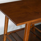 Linon Melissa Mid-Century Walnut End Table - Image 6