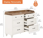 WAMPAT Dresser for Bedroom - Image 2