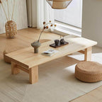 Japanese Style Solid Wood Low Coffee Table, Zen Tatami Table, Modern Chinese - Image 2