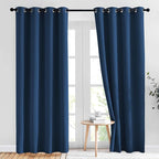NICETOWN Room Darkening Curtains 84 inch Length 2 Panels, Thermal Insulated by NICETOWN