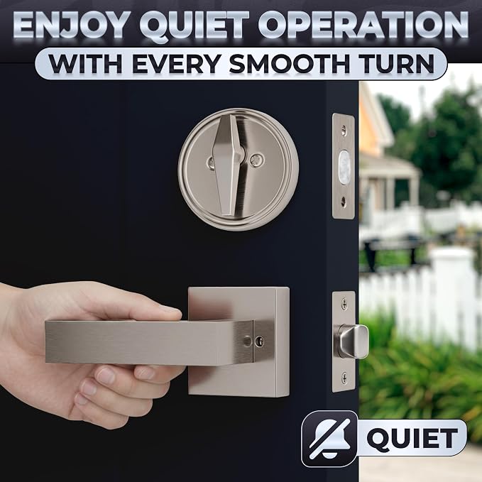 Front Door Lock Set – Zinc Alloy Body - Image 8