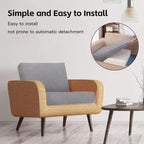 8Pcs Patio Cushion Covers, Outdoor Stretch Cushion Covers, Washable | Stretch - Image 5
