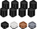 Furniture Risers Adjustable Bed Risers Heavy Duty Lifts Height 3", Square by EnjoyLifeEnjoyHappiness