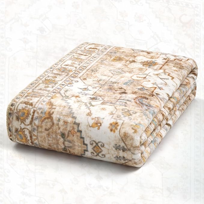 SERISSA 5x7 Washable Non Slip Boho Area Rug - Image 8