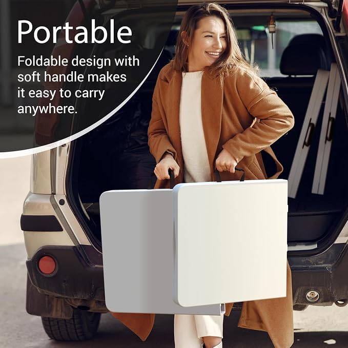 4 Feet Foldable Table Adjustable Height - Image 5