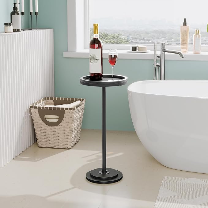 HOOBRO Small Round Side Tables, Drink Tables, Coffee Martini Tables - Image 9