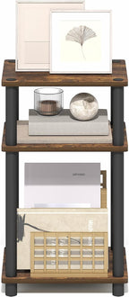 Furinno Turn-N-Tube Side Table, 3-Tier End Table - Image 6