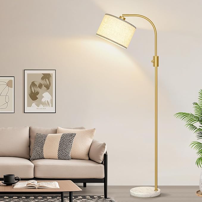 Nintiue Upgraded Modern Arc Dimmable Tall Standing Floor Lamp - Image 6