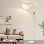 Nintiue Upgraded Modern Arc Dimmable Tall Standing Floor Lamp - Image 6