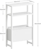 Narrow Side Table, Slim End Table - Image 3