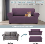 LURKA Stretch Loveseat Sofa Slipcovers 1 Piece Couch Covers - Image 3