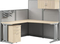Bush Business Furniture 65-inch L Shaped Cubicle Desk by BushBusinessFurniture
