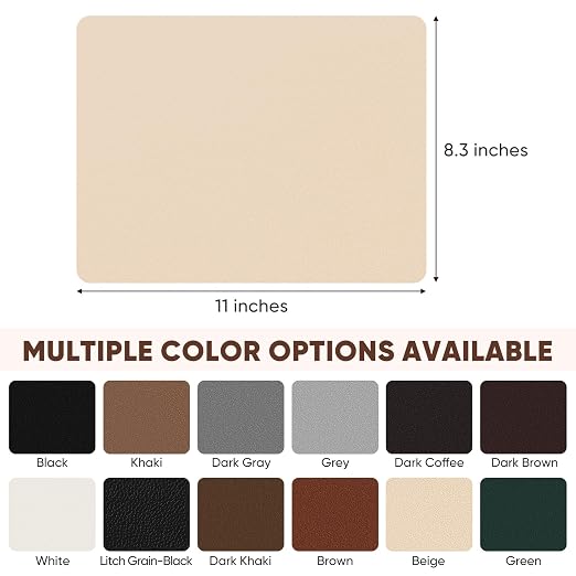 Leather Repair Patch Self Adhesive, 8.3″ x 11″ Vinyl Patch Kit, Leather Repair - Image 2