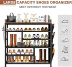 EnHomee Shoe Rack for Entryway, 6 Tier Shoe Organizer - Image 4