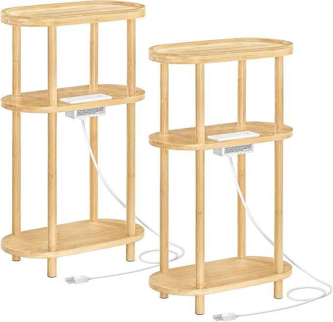 HOOBRO Small Narrow Side Table - Image 8