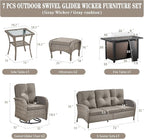 Belord 8 Piece Patio Furniture Set - Image 2