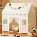 Tiny Land Play Tent with Padded Mat & LED Lights, Kids Tent, Playhouse by TinyLand