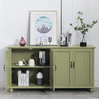 Scurrty 62'' Coffee Bar Cabinet Kitchen - Image 3