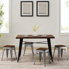 Modern Industrial Metal Stool Classroom Stools - Image 7