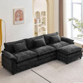 Oprisen 120" Modular Sectional Sofa, Comfy Cloud Couch Sectional Sofa by Oprisen