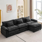 Oprisen 120" Modular Sectional Sofa, Comfy Cloud Couch Sectional Sofa by Oprisen