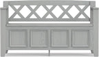 SIMPLIHOME Amherst Entryway Storage Bench - Image 6
