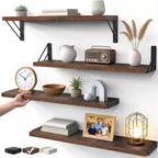 BAYKA Wall Shelves for Bedroom Decor, Floating Shelves for Wall, Display by Bayka
