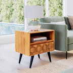 Bme Georgina Solid Wood Nightstand - Image 6