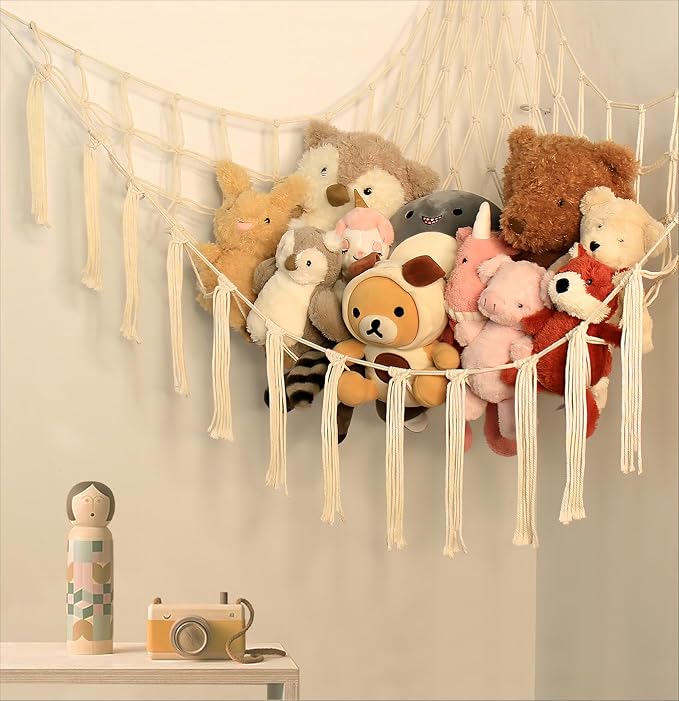 mirolam Stuffed Animal Storage Hammock Net - Image 6