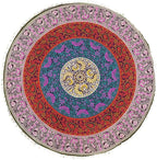 Mandala Floor Pillow Cover Meditation Cushion Seating Throw Hippie Round - Image 4