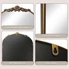 Ornate Baroque Vintage Gold Mirror - Image 6