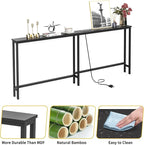 VASMIA 70.9 Inch Narrow Console Table - Image 5