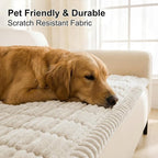 Smiry Couch Cover for Dogs, Non Slip Washable Sofa Protector for Pets | Soft - Image 3