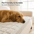 Smiry Couch Cover for Dogs, Non Slip Washable Sofa Protector for Pets | Soft - Image 3