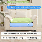 Oprisen Modular Sectional Sofa, Comfy Cloud Couch Sectional Sofa, Chenille Sofa - Image 3