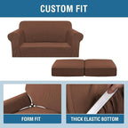 H.VERSAILTEX 3 Piece Stretch Sofa Covers - Image 4